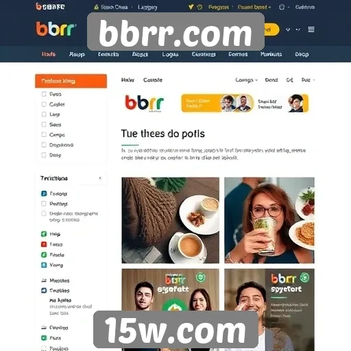 Análise das funcionalidades do site bbrr.com